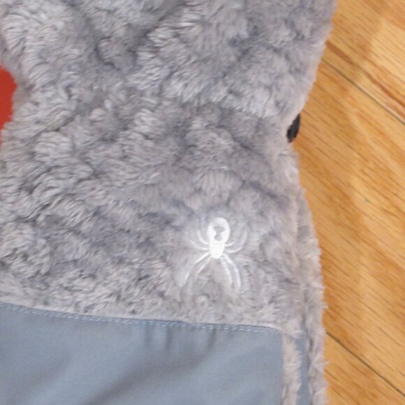 Spyder Womens Fleece Snow Tech Gloves Gray Large ~~BRAND NEW WITH TAG~~ - Picture 2 of 4